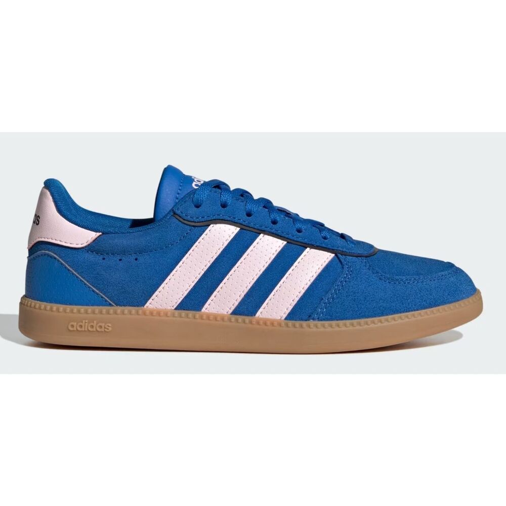 Adidas Breaknet Sleek Blue Pink Gum Sole Sneakers Women’s 8.5 NEW W/ BOX JH6901